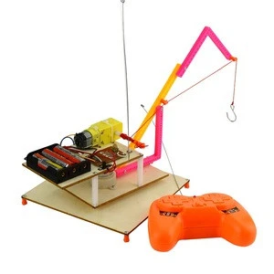 Kids Handmade Kit DIY RC crane model magic toys for kids