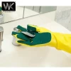 Kitchen Cleaning Gloves Sponge Fingers Latex-made Household Reusable Fingers Gloves Kitchen Dishwashing