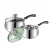 Import Kitchen Milk Saucepans Milk Boiling Pot Stainless Steel Sauce Pan With Lid from China