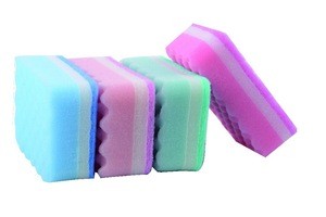 Kitchen Scrub New Cleaning colorful Scouring Pad sponge