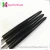 Import Kolinsky germany acrylic nail art brush supply black handle oval tip nail brush from China