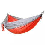 Kongbo Outdoor High Quality Durable Parachute Camping Hammock With Tree Straps Double