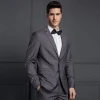 Korean style single breasted notch lapel mens made to measure suits