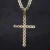 Import KRKC&amp;CO 14K Gold Big Ice Out Cross Pendant Hip Hop Jewelry for amazon/ebay/wish online store for Wholesale Agent in Stock from China