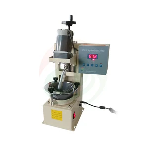 Lab Automatic Desktop Powder Grinder Grinding Machine With Agate Mortar And Pestle