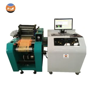 Lab Sample Loom Weaving Machine For Fabric Test  DW598