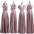 Import Ladies Vintage Girl Multiway Dusty Sleeveless Convertible Bridesmaid Dress Evening Dress from China