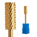 Large Barrel Volcano Fancy Carbide Nail Bits Professional Nail Drill Bit E-file Nail Drill Bit Set With Case
