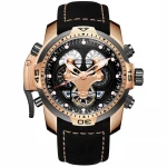 Latest mens stainless steel case perpetual calendar flywheel leisure automatic wristwatch