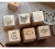 Import latest product factory directly decorative scrapbooking wooden stamp set from China