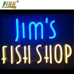 LED neon advertising light for coffee and drink bar