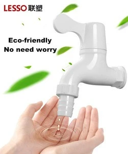 LESSO W83101 washing machine water tap plastic faucet tap single handle bathroom faucet