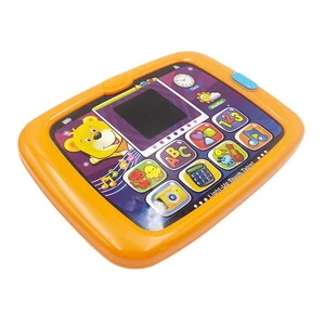 Light up touch tablet kids toy educational intelligent music words number learning machine toy