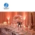 Import long table wedding reception ideas restaurant tables rectangular mirror glass stainless steel wood dining room table from China