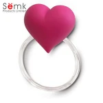 Lovely heart shaped bathroom hangers towel hanger and towel racks