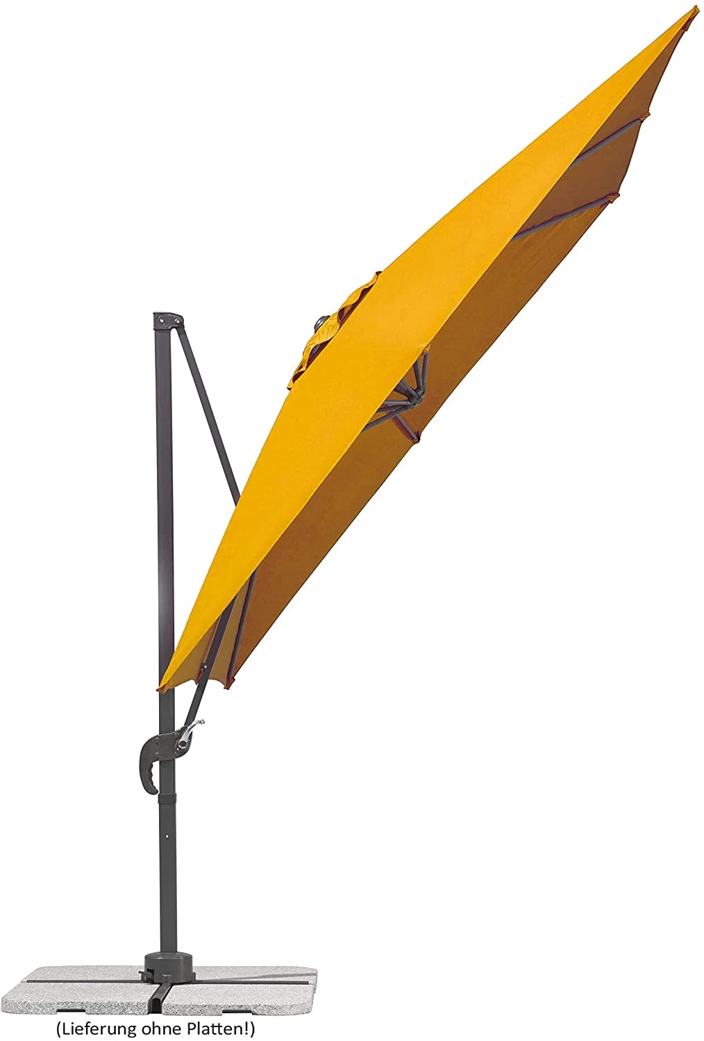 Low price 9ft*9ft Steel & Aluminium Mini Umbrella With Airvent, Steel Cross Base Outdoor Aluminium Roma Hanging Umbrella