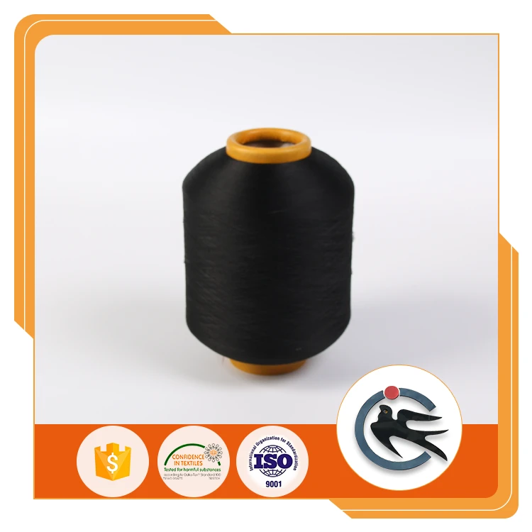 Low price polyester air spandex cover yarn single cover yarn
