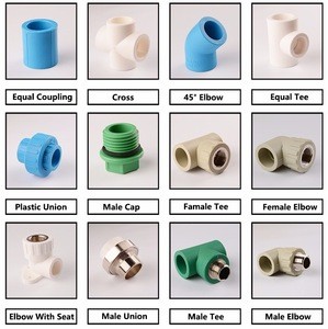 Low price various ppr material pipe fittings