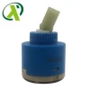 low torque ceramic water diverter valve disc faucet cartridge without distributor