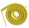 Low Voltage Flexible Retractable Spiral Spring Coiled Cable coiled cable spring power cable