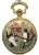 Import Lucky Pentand custom bronze pocket watch with chain (CH32503) from China