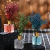 Luxury Aroma Rattan Sticks Reed Diffuser Set Glass Bottle