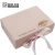 Import Luxury Custom White Paper Rigid Hair Extension Cardboard Packaging Gift Box with ribbon for wedding from China
