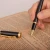 Import Luxury Rollerball Pen Set-Black Lacquer Gold Rollerball Pen-Best Pen Gift for Men & Women Professional, Executive, Office from China