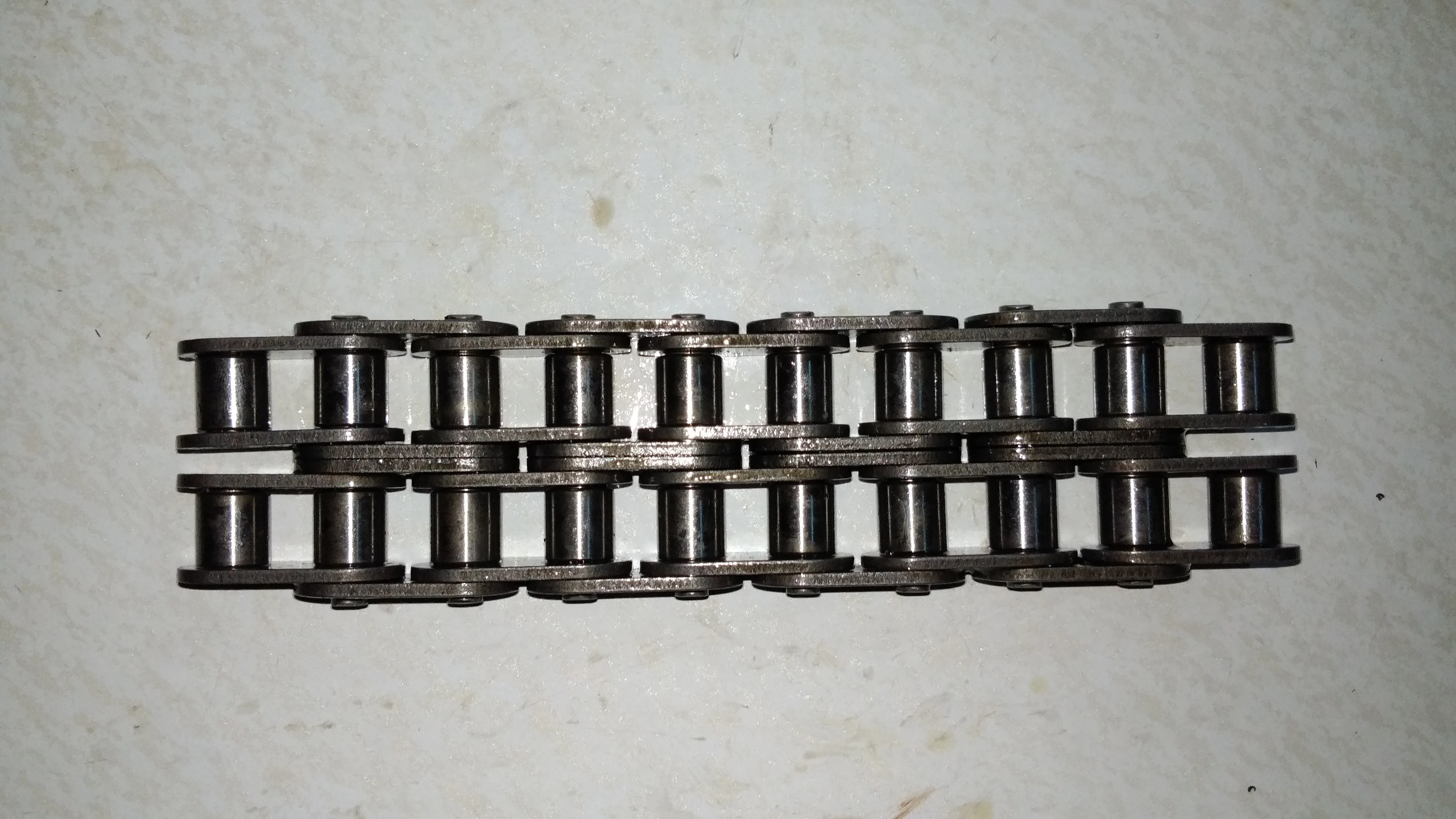 Made In China High Technology Customizable Links Duplex 10A-2/50-2 15.875MM Transmission Roller Chain