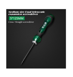 Magnetic Hand Tools Screwdriver 5*125mm Middle Size Telescopic Screwdriver High Quality Security