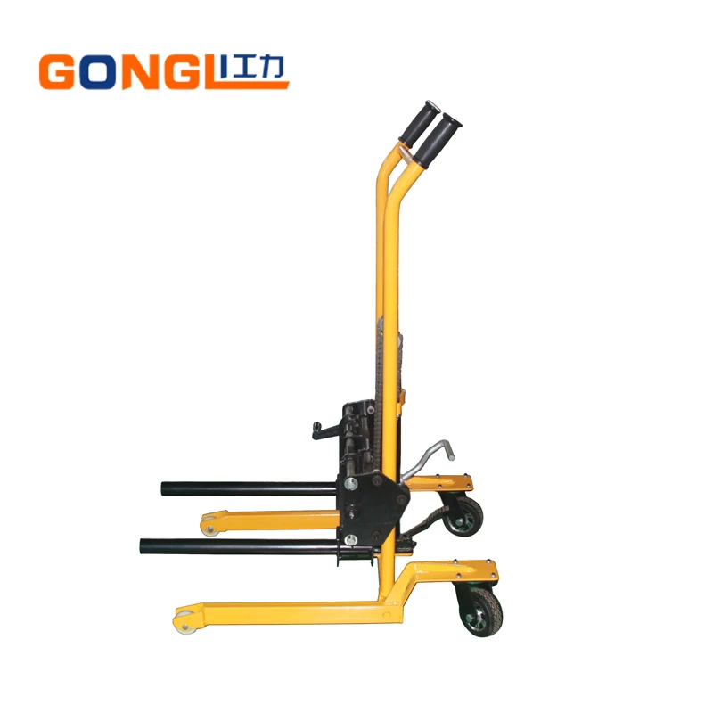 Manual Hand Pallet Hydraullic Oil Drum Truck Lift Stacker in Low Price