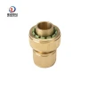 Manufacturer Durable In Use Garden Tools 3/4&quot; Water Stop Brass Quick fast connector Hose Connector