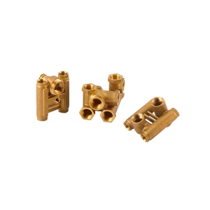 Manufacturer OEM Service H59 Brass Casting and Bronze Casting  Brass Die Casting Piping Parts