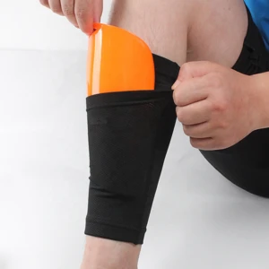 Manufacturer shin guard stays pad socks for soccer football protection