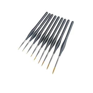 Many Size Painting Brush Set With High Quality Birch Pens New Acrylic Artist Paint Brush Set