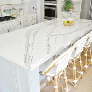 Marble calacatta carrara white marble table top for restaurant