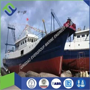 Marine airbag used for vessel / fishing boat lifting or launching hot sale