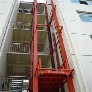 material handling equipment / hydraulic lift ladder