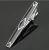 Men Stainless Steel Silver Toned Enamel Wedding Metal Tie Clip Pin Clasp Bar+Gift Box Free Shipping Tie Clip For Men Gift