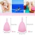 Import Menstrual Cup Medical Grade Silicone for Girls Period Picture FDA Approved Silicone Medical Hygiene Feminine Menstrual Cup from China