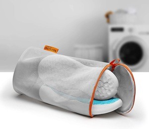 Mesh Laundry Bag for Shoes Polyester Zippered Mesh Shoes Wash Bags, Washer and Dryer Safe Laundry Bag for Sneaker, Socks