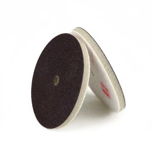 Metal abrasive paper grinding disc sponge polishing pad hook and loop round sanding disc for wood and concrete