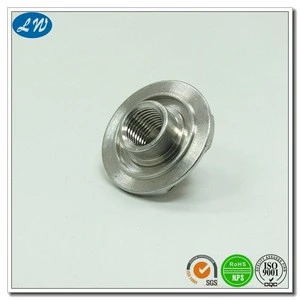Metal CNC lathe turning machining quality Coffee grinder spare stainless steel nozzle parts