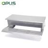 Metal material outdoor poultry food feeder trough treadle automatic chicken feeder