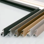 Metal picture frame three-dimensional beveled aluminum frame can be customized picture frame