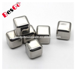 metal wine cooling stone stainless steel ice cube