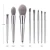 Import Micro Fiber Soft Makeup Brushes Professional Powder Eyeshadow Eyebrow Cosmetics Makeup Applicator Your Own Brand Name from China