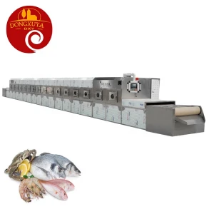 Microwave Shredded Squid Dryer And Dried Shrimps Microwave Drying Machine
