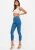 Import Mid blue hue feature high waisted fit stretch denim fabric jeans petite fit skinny cotton denim jeans for women from China
