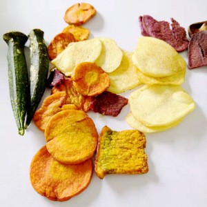 Mixed ready-to-eat vegetable crispy snack